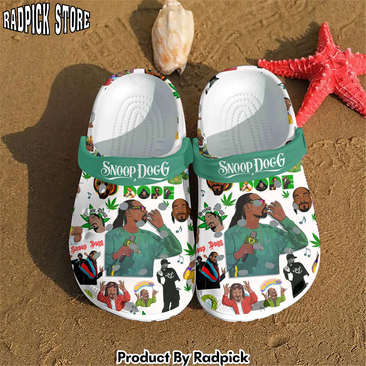 Radpick premium snoop dogg music clogs shoes comfortable for men women rp6522119